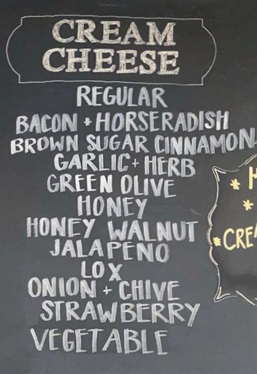 Page 3 of menu, Bagels & Blarney Horseheads, NY